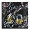 Cheap Square Drill Blackboard Wine Glass 5d Diy Diamond Painting Kits UK VM9614