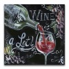 Square Drill Blackboard Wine Glass 5d Diy Diamond Painting Kits UK VM9616