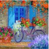 Watercolor Hot Sale Garden Door Diy 5d Diamond Painting Set UK VM34999