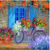 Watercolor Hot Sale Garden Door Diy 5d Diamond Painting Set UK VM34999