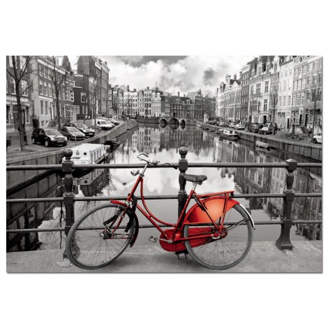 Modern Art Bicycle 5D DIY Embroidery Cross Stitch Diamond Painting Kits UK NB0052