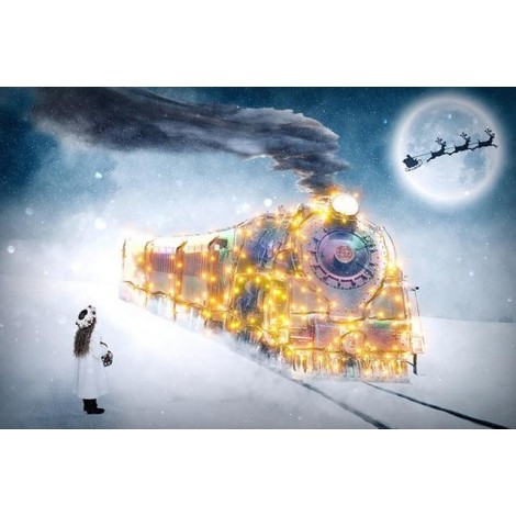 2019 Dream Kids Gift Train Pattern 5d Diamond Painting Kits UK VM8030