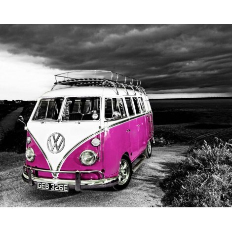 2019 New Hot Sale Modern Art Cars 5d DIY Rhinestone Cross Stitch Kits UK VM8230