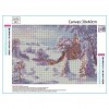Best Winter Landscape Village 5d Diy Cross Stitch Diamond Painting Kits UK QB7151