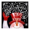 Cheap Cartoon Snowman 5d Diy Cross Stitch Diamond Painting Kits UK QB7143
