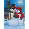 Hot Sale Cartoon Style Snowman 5d DIY Diamond Painting Kits UK QB8006