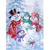 2019 Special Style Full Square Drill Snowman 5d Diy Diamond Painting Kits UK NA0383
