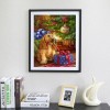 Best Oil Painting Style Pet Dog Diy 5d Full Diamond Painting Kits UK QB5490