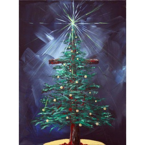 Dream Christmas Tree 5d Diy Embroidery Cross Stitch Diamond Painting Kits UK NA0530