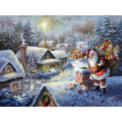 Santa Claus 5D Diy Diamond Painting Kits UK NW91011