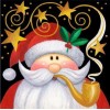2019 New Hot Sale Santa Claus Moon Star 5d Diy Diamond Painting Kits UK VM929