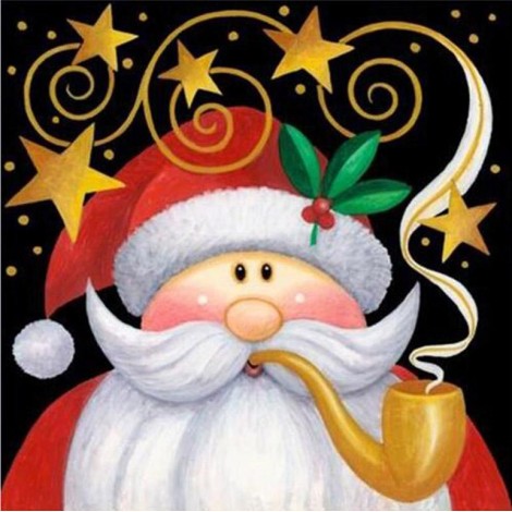 2019 New Hot Sale Santa Claus Moon Star 5d Diy Diamond Painting Kits UK VM929