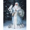 2019 New Hot Sale Stitch Santa Claus Winter Diy Rhinestone Painting Kit UK VM8729