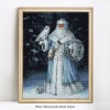 2019 New Hot Sale Stitch Santa Claus Winter Diy Rhinestone Painting Kit UK VM8729