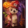 2019 Best Special Halloween Pet Dog Diy 5d Full Diamond Painting Kits UK QB5452