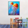 Cheap Oil Painting Styles Jellyfish Picture Diamond Painting Kits UK QB8029