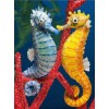Special Full Drill Seahorse 5d Diy Embroidery Diamond Painting Kits UK NA0490