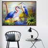 Watercolor Special Red Crowned Crane Diy Diamond Painting Kits UK QB6204