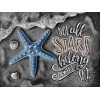 2019 New Hot Sale Blackboard Starfish Decor 5d DIY Diamond Painting Kits UK VM8176