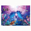 2019 New Special Dolphin 5d Diy Cross Stitch Diamond Painting Kits UK QB6527