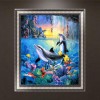 New Dream Dolphin 5d Diy Cross Stitch Diamond Painting Kits UK QB6525