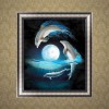 New Dream Dolphin 5d Diy Cross Stitch Diamond Painting Kits UK QB6507