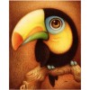Cartoon Parrot 5D DIY Embroidery Cross Stitch Diamond Painting Kits UK NA0797