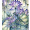 2019 Dream Full Square Diamond Lotus Dragonfly 5d Diamond Painting Kits UK VM9482
