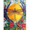 New Arrival Hot Sale Dragonfly 5D Diy Embroidery Diamond Painting Kits UK NA0109
