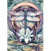 Special Full Square Drill Dragonfly 5D Diy Cross Stitch Diamond Painting Kits UK NA0110