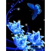 5d Embroidery New Arrival Dream Butterfly And Flowers Diy Diamond Painting Kits UK VM9025