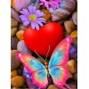 5d Embroidery Special Hot Sale Butterfly And Flowers Diy Diamond Painting Kits UK VM9030