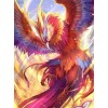 Full Square Dream Phoenix 5D Diy Embroidery Cross Stitch Diamond Painting Kits UK NA0077