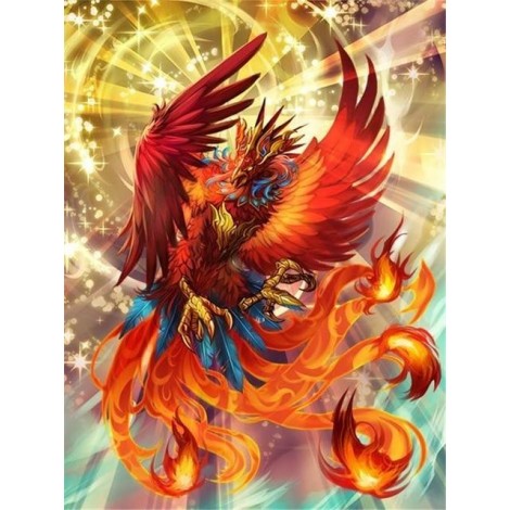 Special Full Square Phoenix 5D Diy Embroidery Diamond Painting Kits UK NA0078