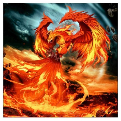 2019 Cheap Phoenix 5d Diy Cross Stitch Diamond Painting Kits UK QB6458