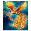 New Phoenix Pattern 5d Diy Cross Stitch Diamond Painting Kits UK QB69457