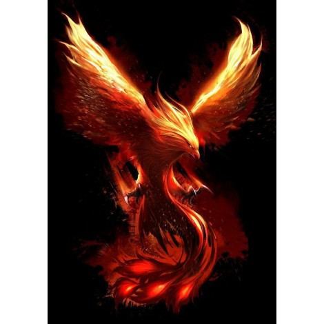 Dream Full Square Drill Phoenix 5D Diy Embroidery Diamond Painting Kits UK NA0075