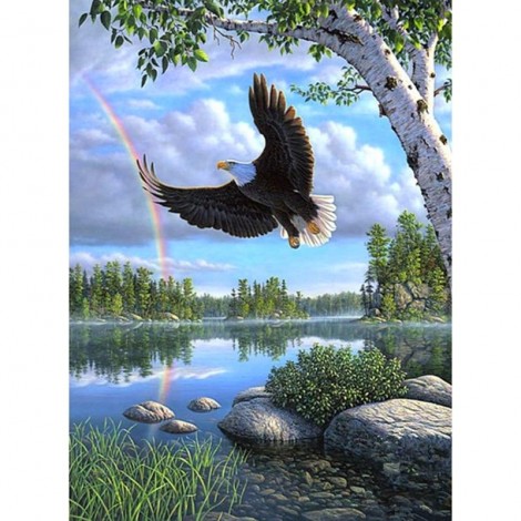 New Animals Eagle Full Drill DIY Diamond Painting Kits UK VM92091