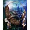 Eagle Animal 2019 Dream Catcher Wall Decor 5d Diy Diamond Painting Kits UK VM9129