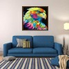 Best Birthday Gift Special Colorful Eagle Diy 5d Diamond Embroidery Kits UK VM3523