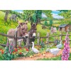 Oil Painting Style Donkey 5D Diy Cross Stitch Diamond Painting Kits UK NA0301