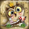 Lovely Cartoon Colorful Owl Diamond Painting Kits UK for kids AF9217