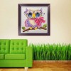 Cheap Hot Sale Full Square Cute Owl 5d Diy Diamond Canvas Painting UK VM1154