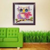 Cheap Hot Sale Full Square Cute Owl 5d Diy Diamond Canvas Painting UK VM1154