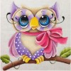 Cheap Hot Sale Full Square Cute Owl 5d Diy Diamond Canvas Painting UK VM1154