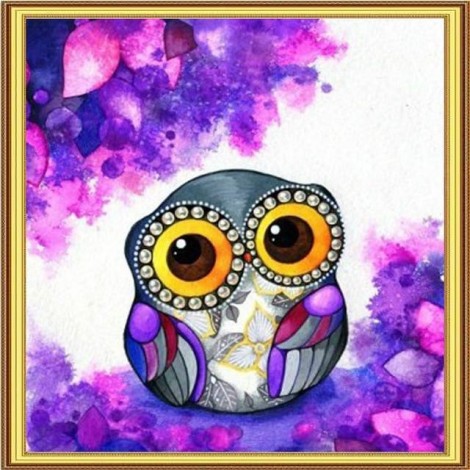 Cartoon Owl Full Drill 5D DIY Diamond Painting Kits UK VM92316