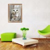 Wall Decoration Cheap Lovely White Owl Diamond Painting Kits UK AF9254