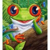 Special 5D Diy Embroidery Cross Stitch Diamond Painting Kits UK Frog NA01249