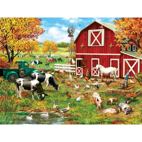 Farm Day 5D Diy Diamond Painting Kits Uk VM90960