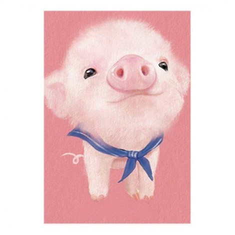 Best Farm Animal Pig 5d Diy Cross Stitch Diamond Painting Kits UK QB7110